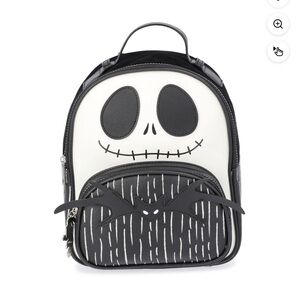 Disney Nightmare Before Christmas Women 10.5 Inch Mini Adjustable Strap Backpack